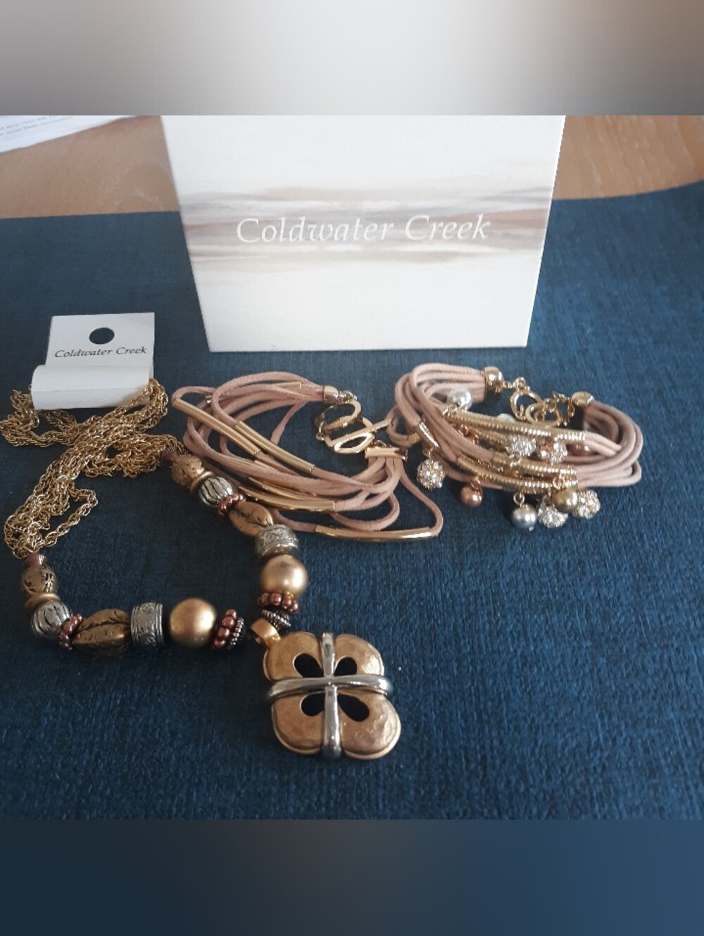 Lot Of Coldwater Creek Statement necklace And Bracelets
